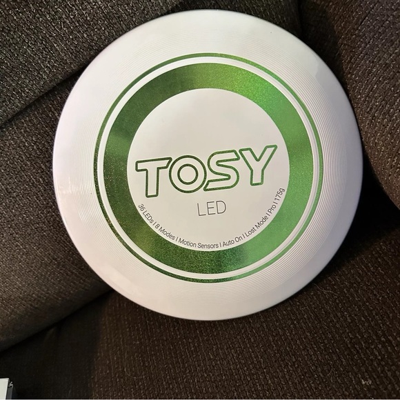TOSY Green Flying Disc 36 LEDs Frisbee Extremely Bright Flying Disc Smart Modes - Picture 9 of 10